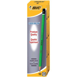 BIC Crayon Graphite Criterium 2H Boîte 12