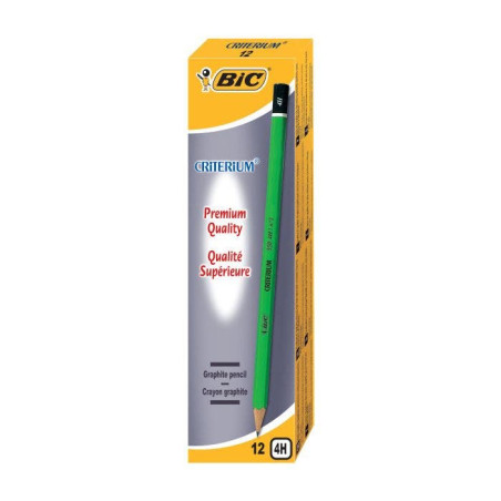 BIC Crayon Graphite Criterium 4H Bte-12 550_4H