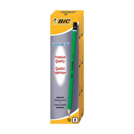 BIC Crayon Graphite Criterium B Boîte 12 550_B