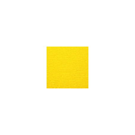 Papier crépon jaune citron 2m x 0,50m France 15897