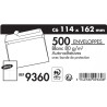 Enveloppes Blanches 11x16cm Silicones Boîte de 500 9360