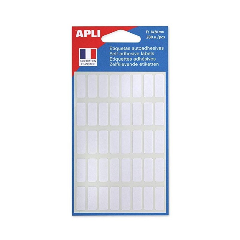 Agipa Étiquettes 08x20mm 400 Poches 111917