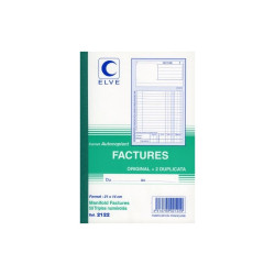 Elve Manifold de factures 140x210mm 50/3 LV2122