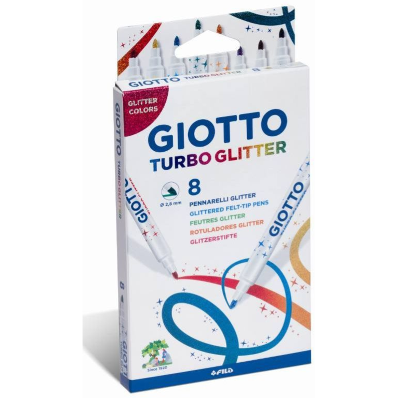 Giotto Feutre Turbo Glitter Réf 425800