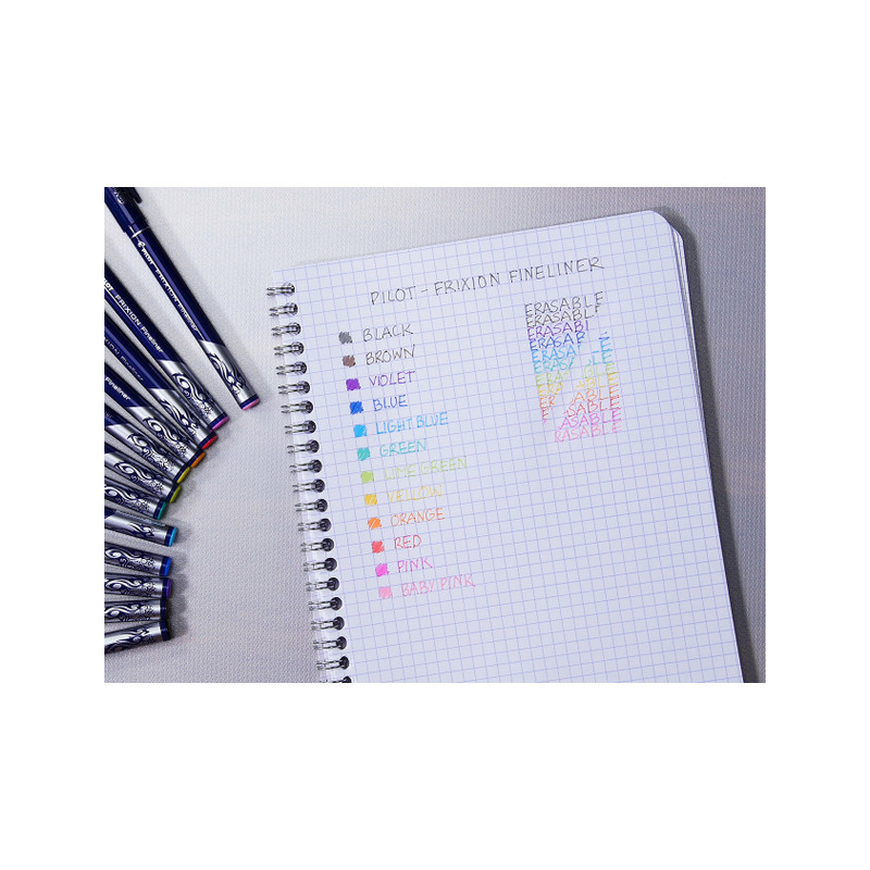 Pilot Feutre FriXion Fineliner Vert Effaçable