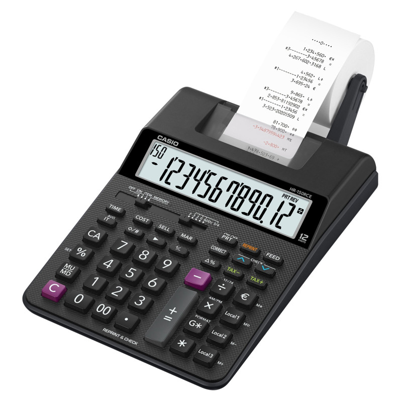 Casio Calculatrice HR150RCE