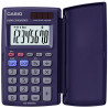 Casio Calculatrice HS-8VERA Solaire Bleu Foncé CAHS8VERAWAEP