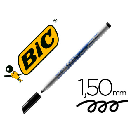 BIC Feutre Velleda Fin Noir Bte-24 889974