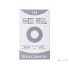 Exacompta Fiches Bristol 75x125mm Blanches 5x5 13201E