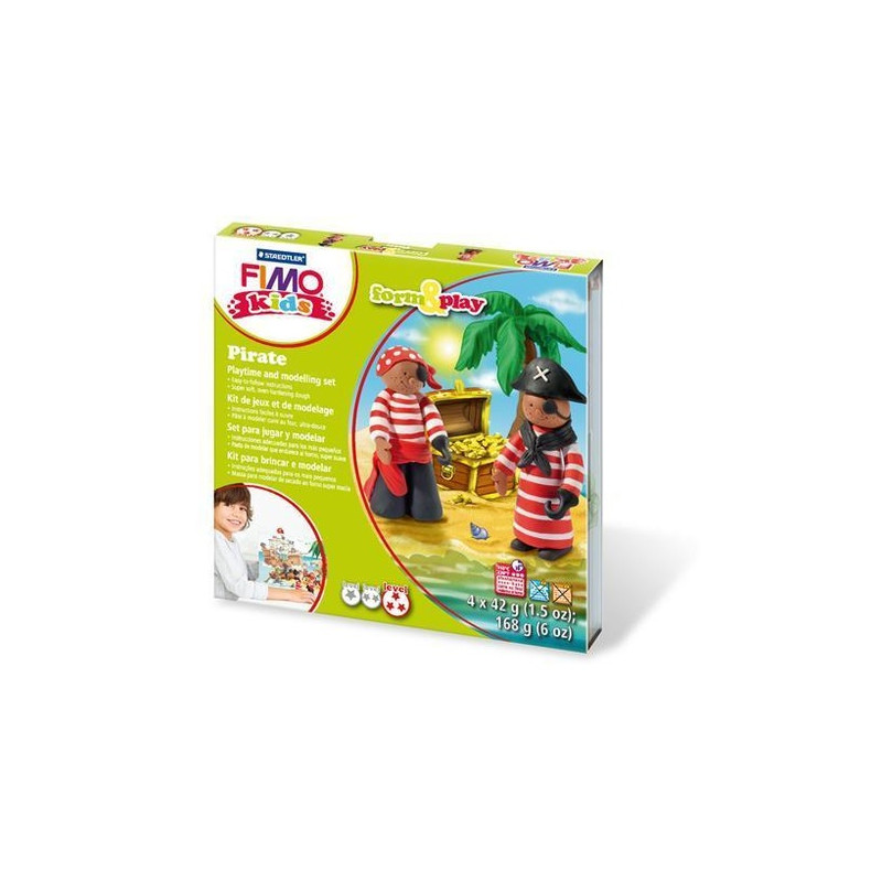 Fimo Kids Set Pirate 8034-13-LZ