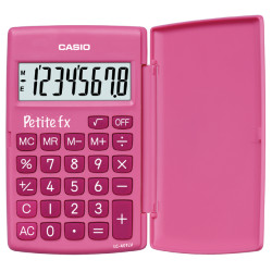 Casio Calculatrice Petite FX Rose LC401LV