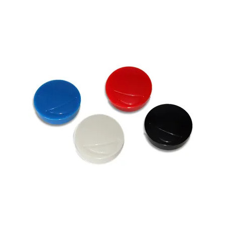 IND Aimants 30mm Couleurs Assorties 300092