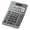 Casio Calculatrice MS-120FM Gris 12 Chiffres
