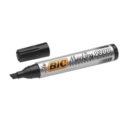 Bic Marqueur permanent noir boîte de 12 230009