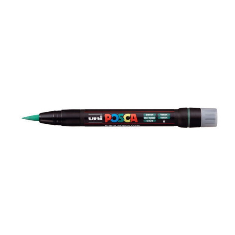 Posca Marker pinceau vert PCF350_V