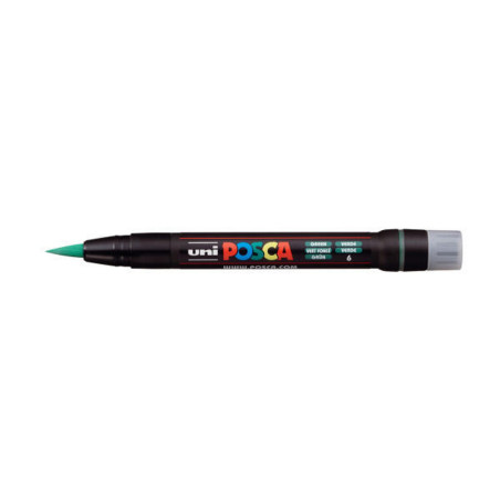 Posca Marker pinceau vert PCF350_V