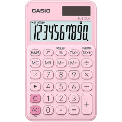 Casio Calculatrice de poche SL310UC rose CASL310UCROSE2