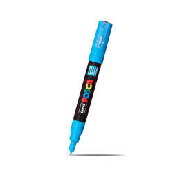Posca Marqueur Pointe Fine 1mm Bleu Clair PC1MC_BC