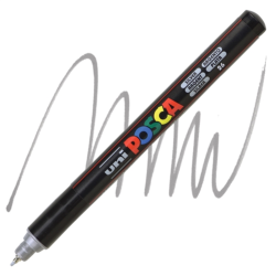 Posca Marqueur Pointe Extra Fine 0.7mm Argent PC1MR_AR