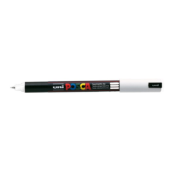 Posca Marker Extra Fin 0.7mm Blanc PC1MR_BL