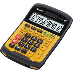 Casio Calculatrice de bureau WM320MT Noir Jaune