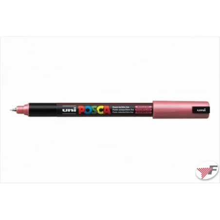 Posca Marqueur Extra Fin 0.7mm Rouge Métal PC1MR_RM