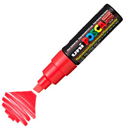 Posca Marqueur Pte Large 8mm Rouge Fluo PC8K_RFLUO