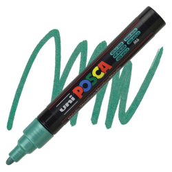 Posca Marker Pointe Moyenne 1.8/2.5mm Vert Métallique PC5M_VM