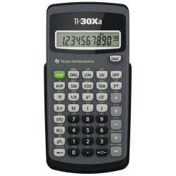 Texas Instruments Calculatrice Scientifique TI-30XA