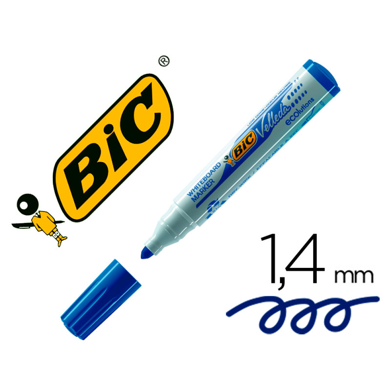 BIC Marker Velleda Bleu Boîte de 12