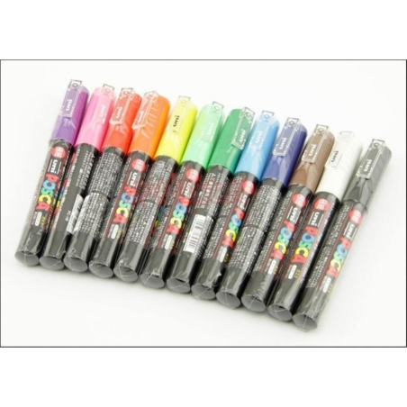 Posca Marqueur Peinture 1mm Argent PC1MC_AR