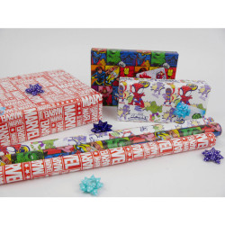 Marvel Papier Cadeau 200x70cm Réf 19284
