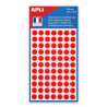 Agipa Pastilles adhésives rouges 8mm 111833