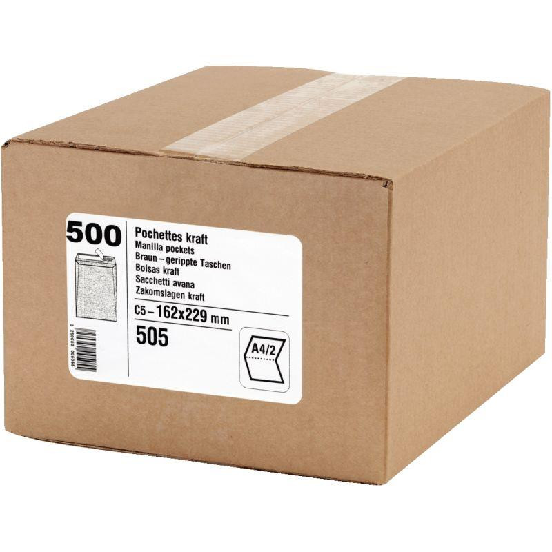 La Couronne Pochette Kraft 16x22 Siliconée 9750