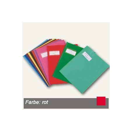 Elba Protège-Cahier 24x32 Rouge 21234