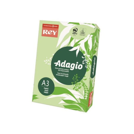 Rey Adagio Papier A3 Vert 80g 500 feuilles ADA_VER_A3