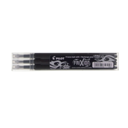 Pilot Recharge Frixion Ball Noir E/3 535605