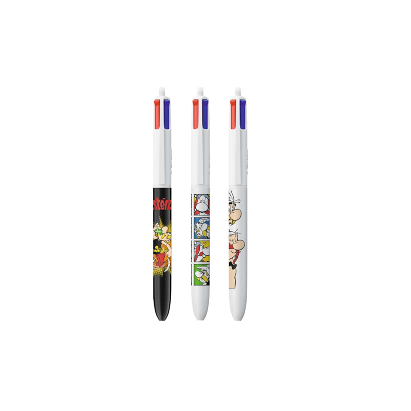 BIC Stylo 4 Couleurs Astérix Présentation 30 301076