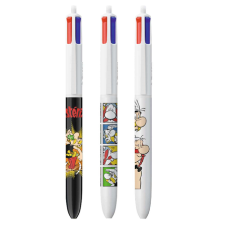 BIC Stylo 4 Couleurs Astérix Présentation 30 301076