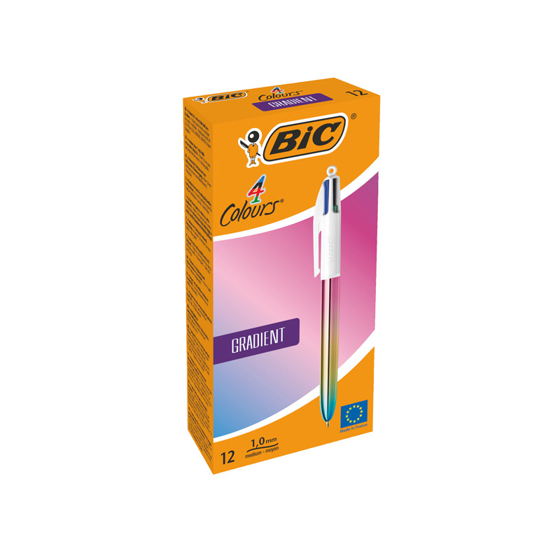 Bic Stylo 4 Couleurs Gradient BTE-12