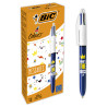 Bic Stylo 4 Couleurs Message Bte-12 992563