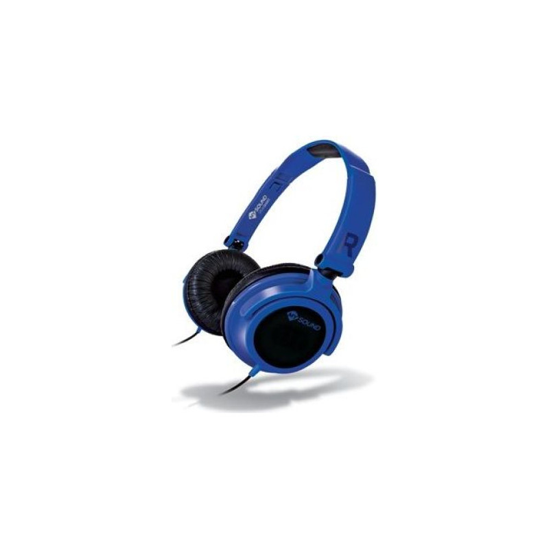 MySound Casque Audio Speak Smart Fluo Bleu/Noir MEL497438