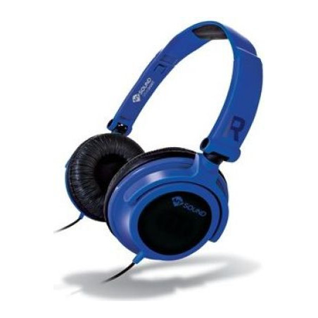 MySound Casque Audio Speak Smart Fluo Bleu/Noir MEL497438