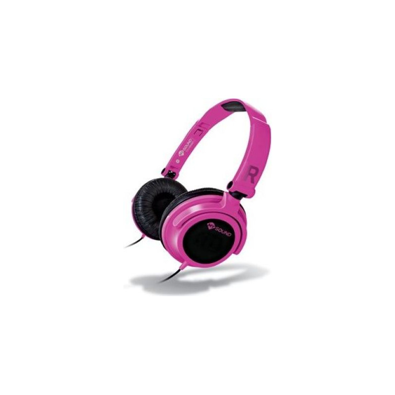Meliconi Casque Audio Speak Smart Fluo Fuchsia/Noir MEL497437