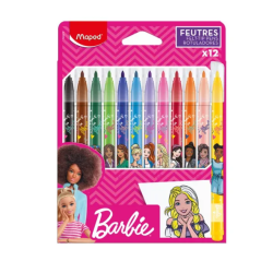 Maped Feutres Barbie Pochette Carton S845418