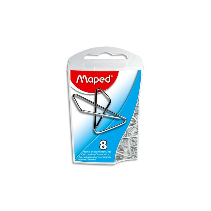 Maped Attaches Géantes Croisées 30x40 mm S347011