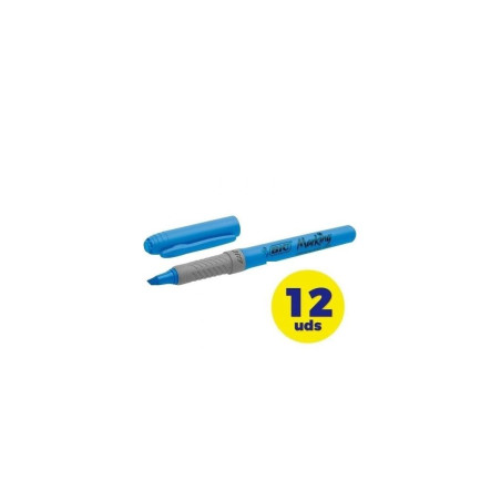 BIC Surligneur Brite Liner Grip Bleu S811931