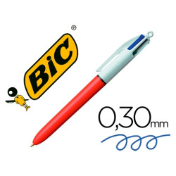 Bic Stylo Bille 4 Couleurs S801868