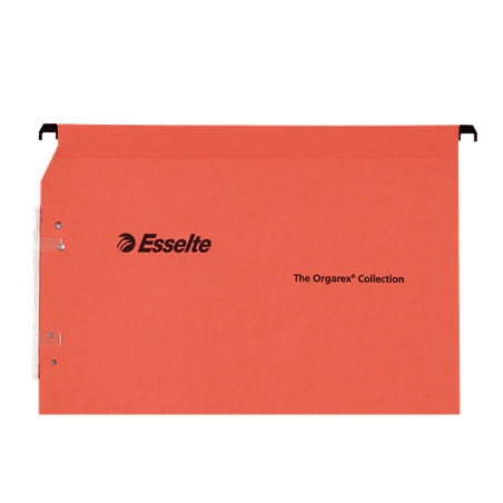 Esselte Dossiers suspendus armoire fond V orange S22212