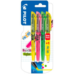 Pilot FriXion Light Surligneur Moyen 3+1 Gratuit